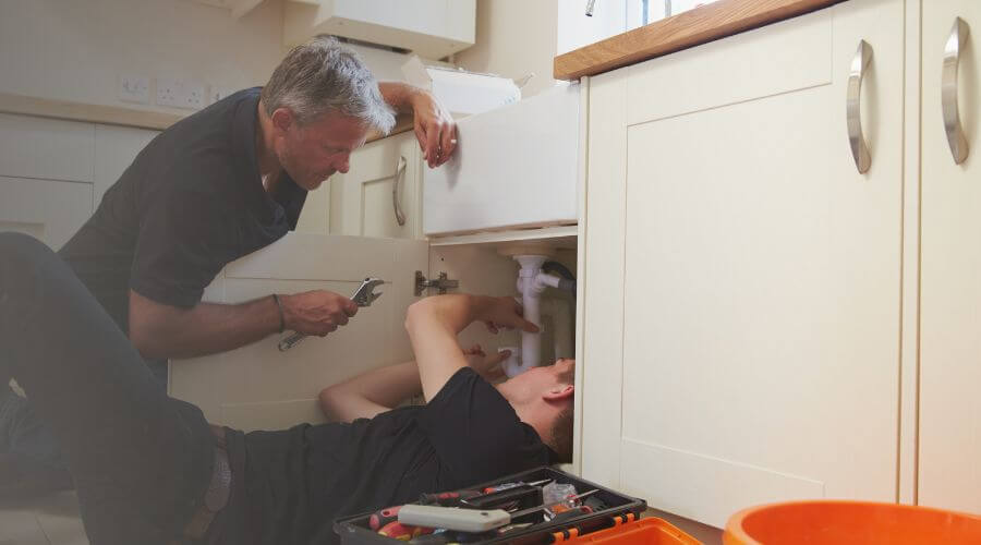 Professional burst pipe repair services in Napier, WV